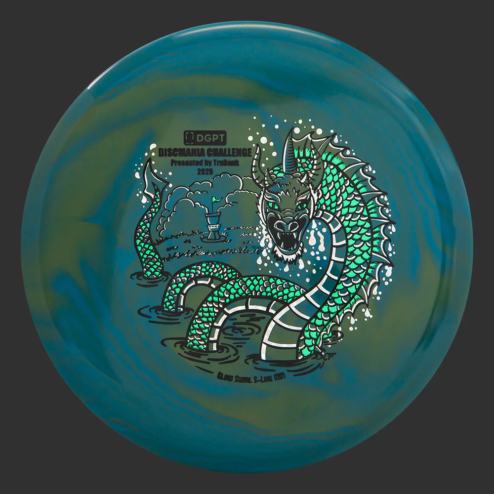 Limited Edition Glow Swirl S-Line MD1 (Discmania Challenge Fundraiser) - Image 3