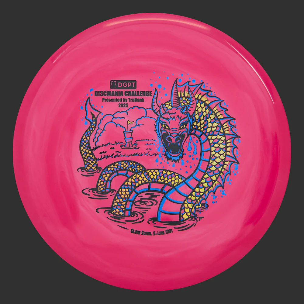 Limited Edition Glow Swirl S-Line MD1 (Discmania Challenge Fundraiser) - Image 4