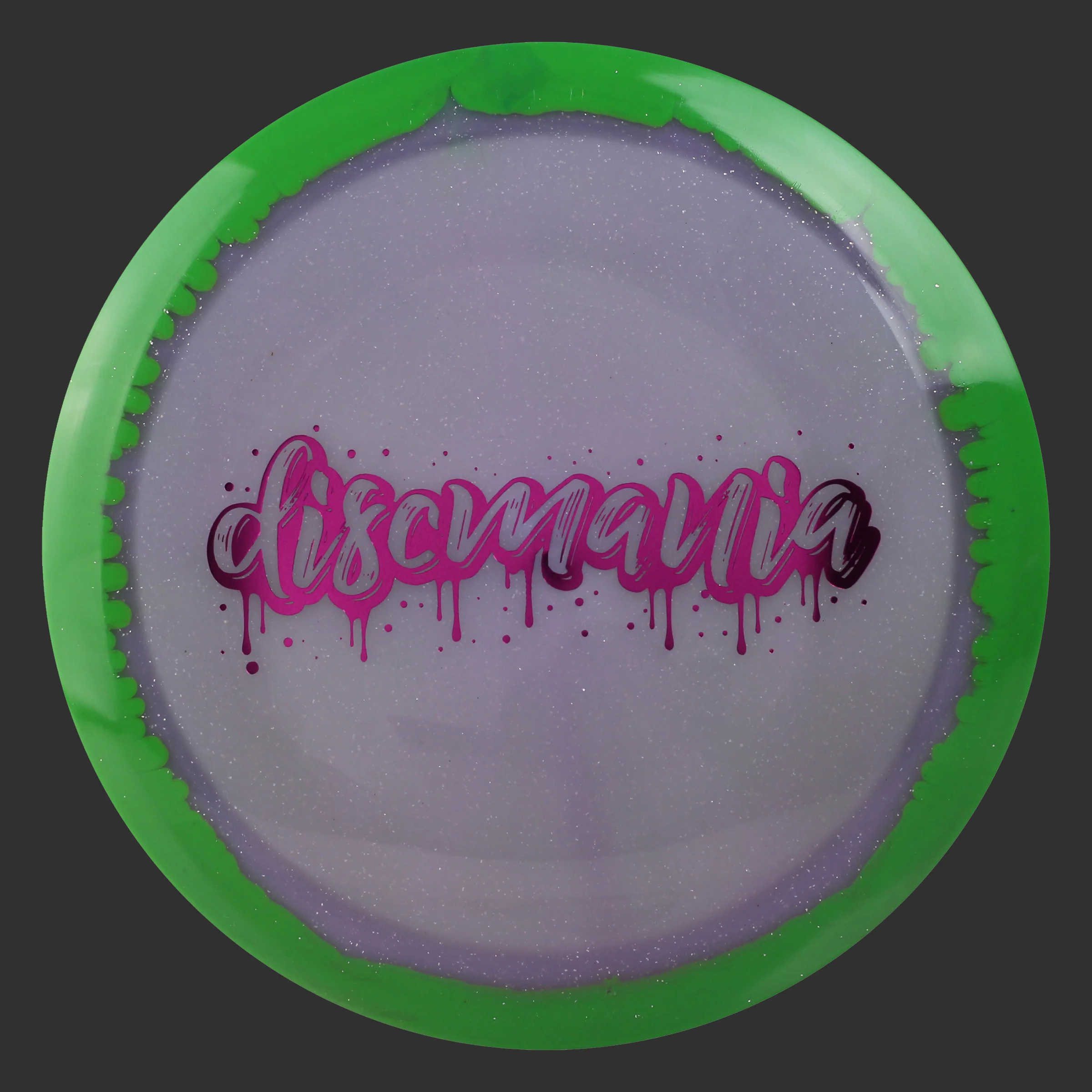 Limited Edition Glow Metal Flake Horizon C-line DD (Discmania Graffiti Stamp) - Image 2