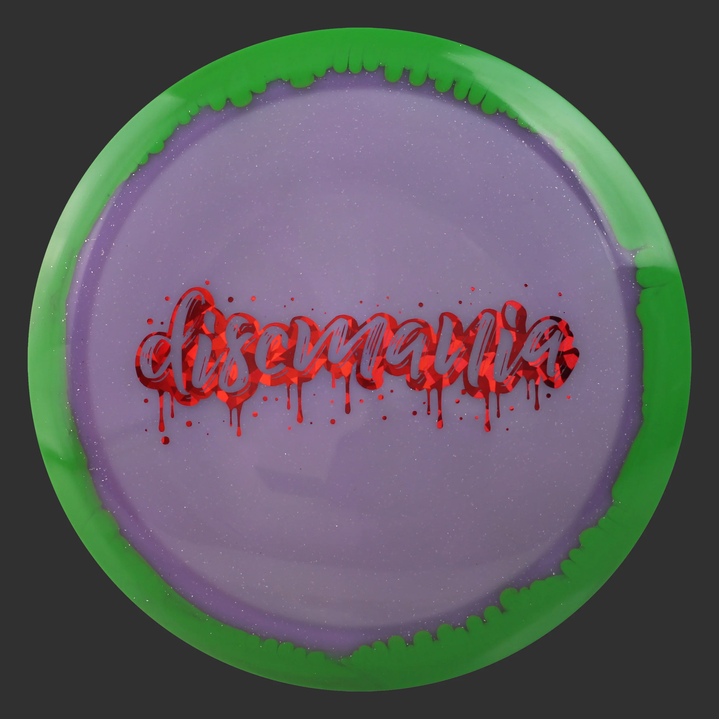 Limited Edition Glow Metal Flake Horizon C-line DD (Discmania Graffiti Stamp) - Image 3