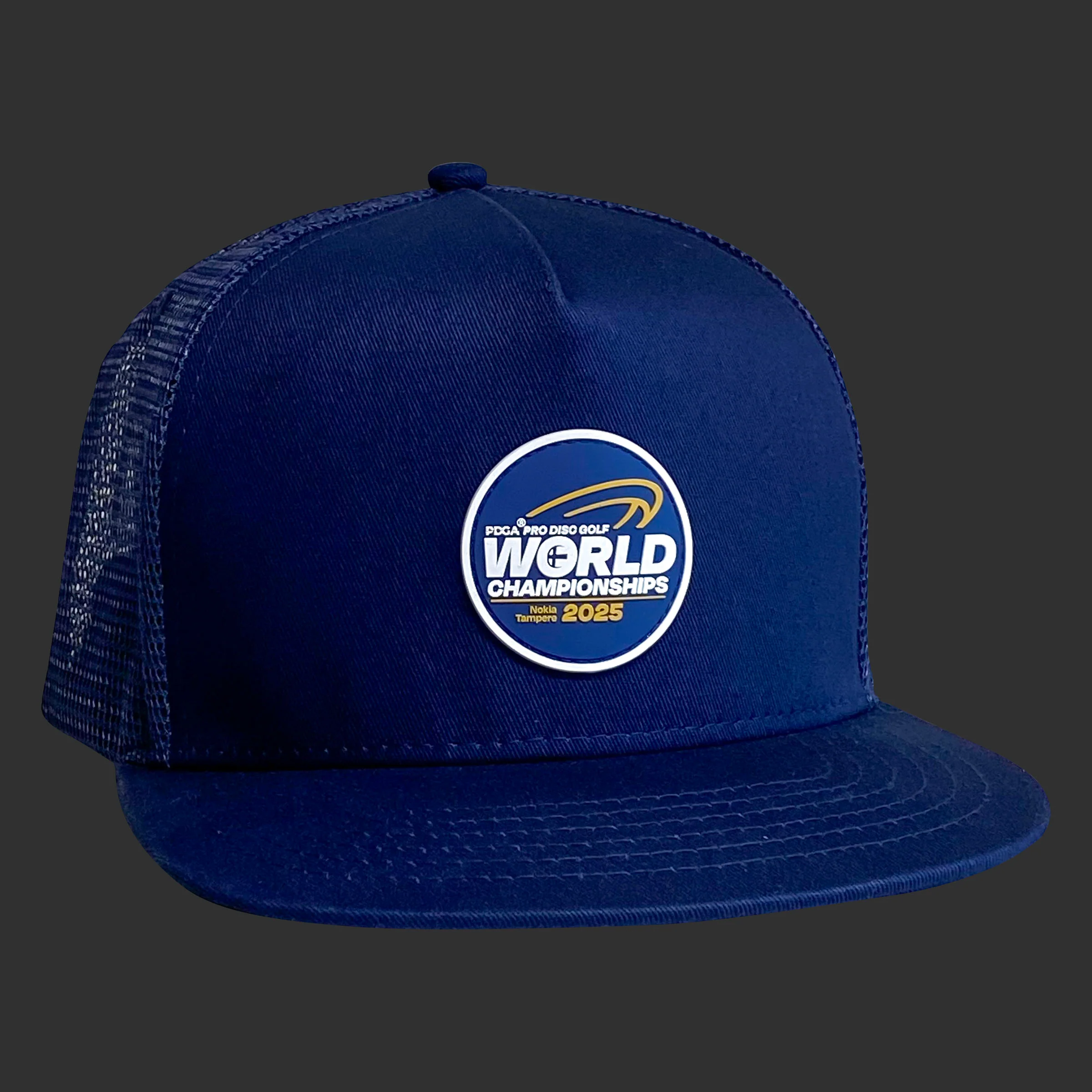 PDGA World Championship 2025 Flat Bill Trucker Snapback
