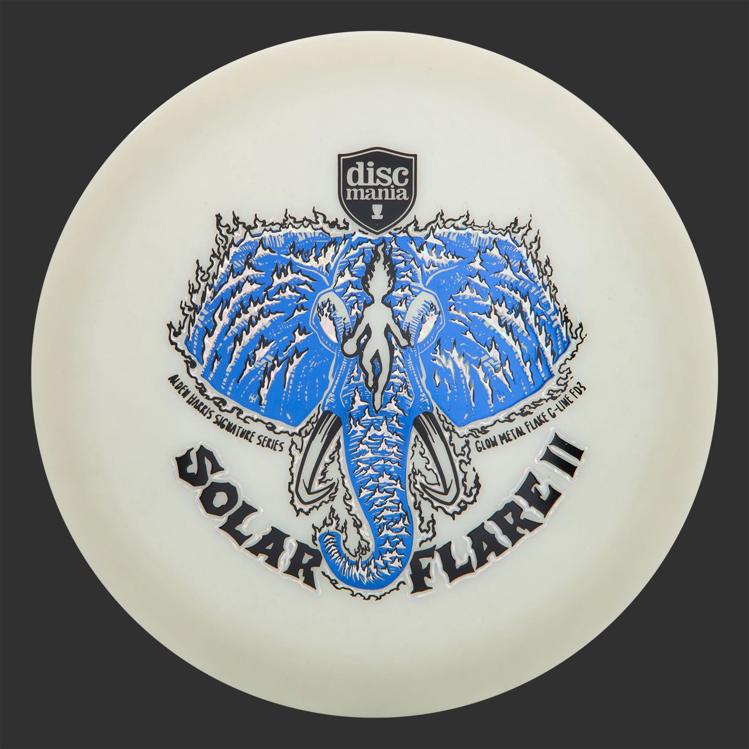 Solar Flare 2 - Alden Harris Signature Series Glow Metal Flake C-Line FD3 - Image 2